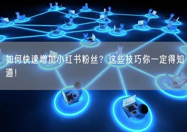 如何快速增加小红书粉丝?这些技巧你一定得知道!